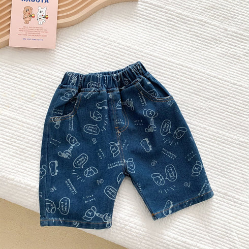 Loose Casual Pants Handsome Five-Pants